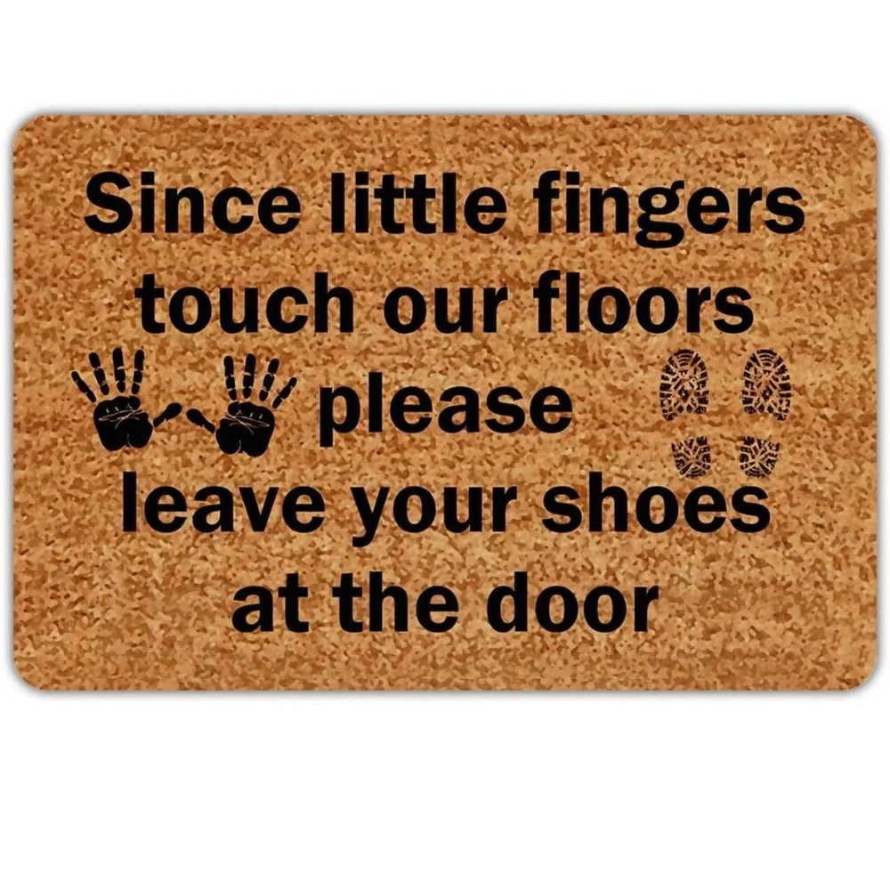 Welcome Doormat with Fun Message
